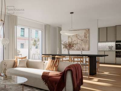 Wohnsalon mit Terrasse1